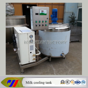Réservoir à lait avec unité de condensation